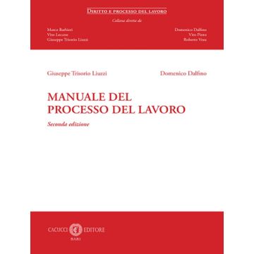 Manuale del processo del lavoro 2/ed. 2023 (Trisorio Liuzzi Giuseppe;Dalfino Domenico - Cacucci)