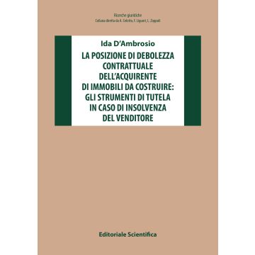 La posizione di debolezza contrattuale dell'acquirente di immobili da costruire: gli strumenti di tutela in caso di insolvenza del venditore