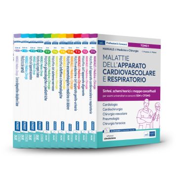 Manuale di medicina e chirurgia. Con simulazione online. (11 Volumi) - Kit Completo per la preparazione al Concorso per Specializzazioni Mediche (SSM) e Medicina Generale (CFSMG) - 2024 Edises