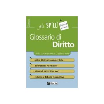 Glossario di diritto  - Gli SPILLI [Alpha test]