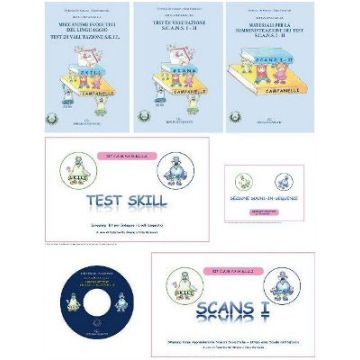CAMPANELLI - Come Analizzare Metafonologia e Prerequisiti dell'Apprendimento Nelle Elementari e i Livelli Linguistici Infantili - KIT VALIGETTA  [De Simone Federica; Carnevale Nina - Test di Valutazione Linguaggio SKILL - Idelson Gnocchi]
