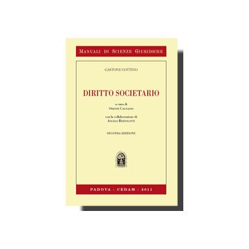 Diritto Societario - Cottino Gastone; Cagnasso O.  - Cedam - 9788813308094