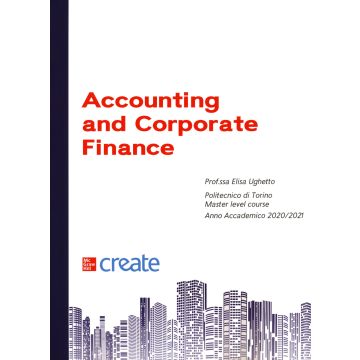 Accounting and corporate finance