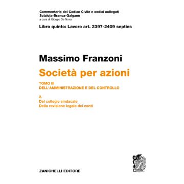 Art. 2397-2409 septies. Società per azioni