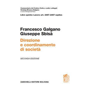 Direzione e coordinamento di società. Art. 2497-2497 septies
