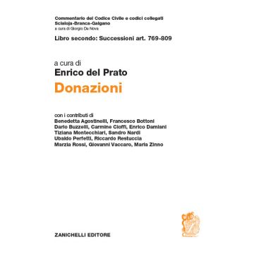 Donazioni - Libro Secondo - Commentario del codice civile - Art. 769-809