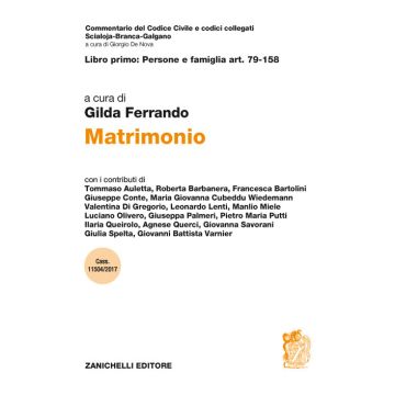 Art. 79-158. Matrimonio