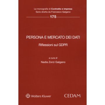 Persona e mercato dei dati riflessioni sul gdpr cedam