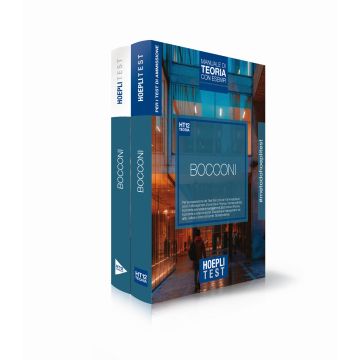 Hoepli Test. Bocconi. Box: Manuale di teoria con esempi-Esercizi e simulazioni. Per i test di ammissione