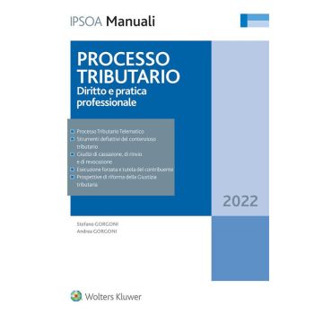 PROCESSO TRIBUTARIO 2022 MANUALE IPSOA