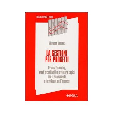 La gestione per progetti. Project financing, asset securitization e venture capital per il risanamento e lo sviluppo dell'impresa