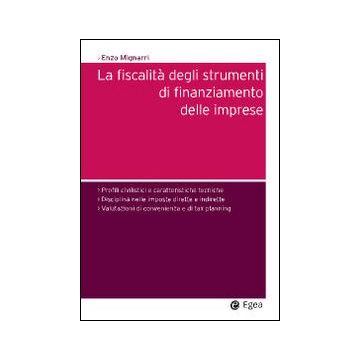 Fiscalità degli strumenti di finanziamento delle imprese