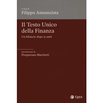 Il Testo Unico della finanza. Un bilancio dopo 15 anni