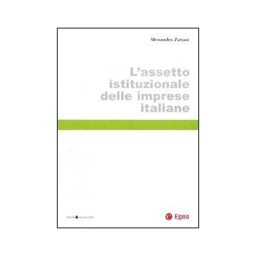 L'assetto istituzionale delle imprese italiane