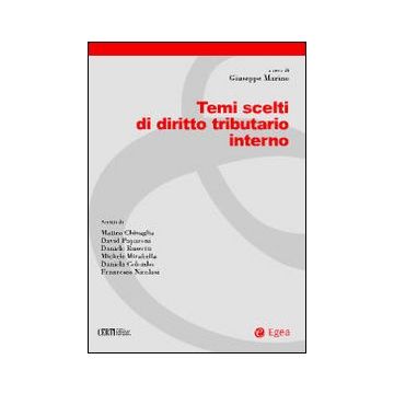 Temi scelti di diritto tributario interno