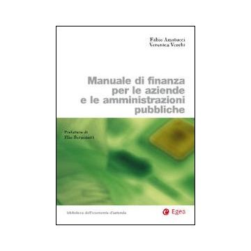 Manuale di finanza per le aziende e le amministrazioni pubbliche