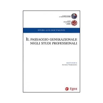 Il passaggio generazionale negli studi professionali
