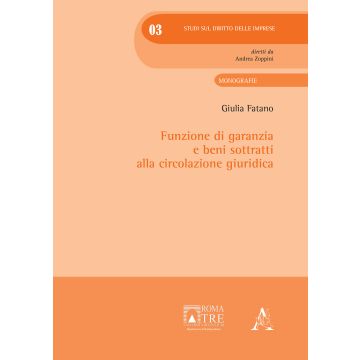 Funzione di garanzia e beni sottratti alla circolazione giuridica