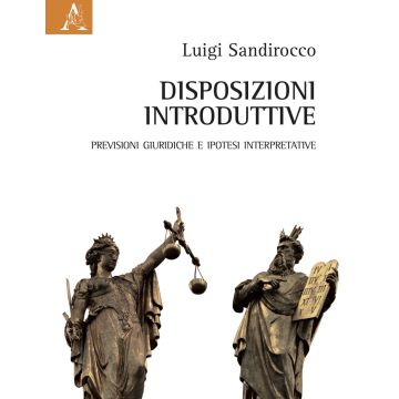Disposizioni introduttive. Previsioni giuridiche e ipotesi interpretative