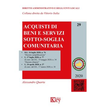 Acquisti di beni e servizi sotto-soglia comunitaria