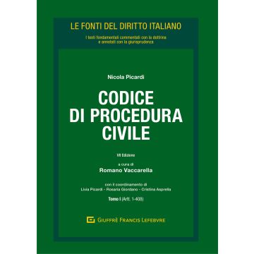 Codice di procedura civile: Tomo I (artt. 1-408)-Tomo II (artt. 409-840-sexiesdecies) 7/ed.
