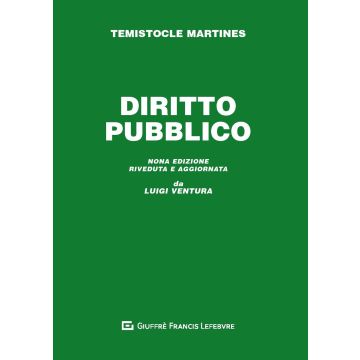 Diritto pubblico martines ventura giure libro