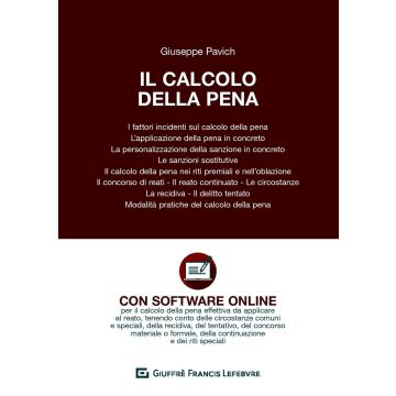 Il calcolo della pena. Modalità pratiche