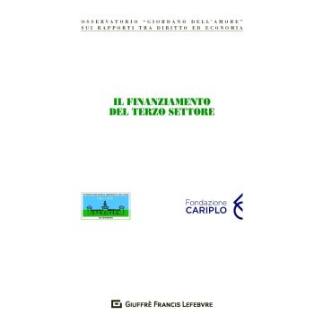Il finanziamento del terzo settore