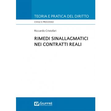 Rimedi sinallagmatici nei contratti reali