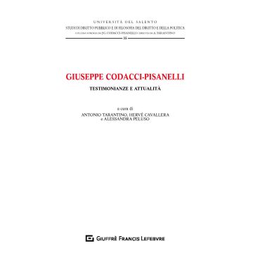 Giuseppe Codacci-Pisanelli. Testimonianze e attualità