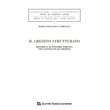Il credito strutturato. Rischio e autonomia privata nei contratti di credito