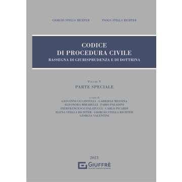 Rassegna di giurisprudenza del Codice di procedura civile. Vol. 5: Parte speciale