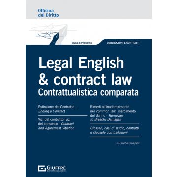 Legal english e contract law. Contrattualistica comparata
