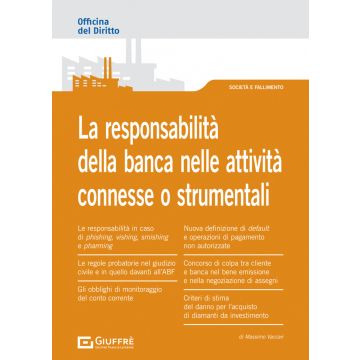 La responsabilità della banca nelle attività connesse o strumentali