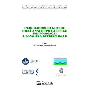 L'equilibrio di genere dieci anni dopo la legge Golfo-Mosca: a long and winding road