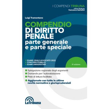 Compendio di diritto penale. Parte generale e parte speciale 2022