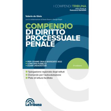 Compendio di diritto processuale penale 2022