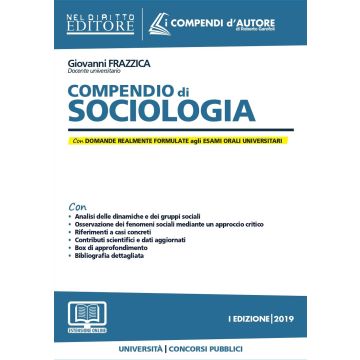 Compendio di Sociologia 2019. Con espansione online