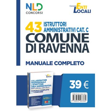 Comune di Ravenna. 43 istruttori amministrativi cat. C.