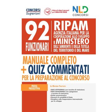 92 funzionari ripam agenzia italiana per la cooperazione allo sviluppo e ministero dell'ambiente della salute del territorio e del mare nld concorsi