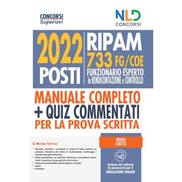 Concorso 2022 posti Ripam: manuale 733 posti funzionari esperti in rendicontazione e controllo (FT/COE)
