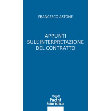 Appunti sull'interpretazione del contratto