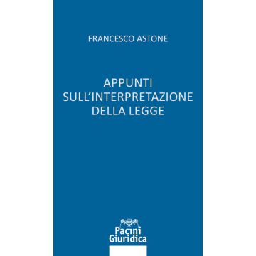 Appunti sull'interpretazione della legge