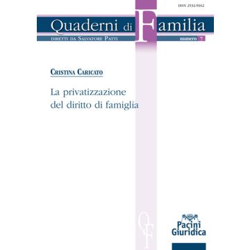 La privatizzazione del diritto di famiglia