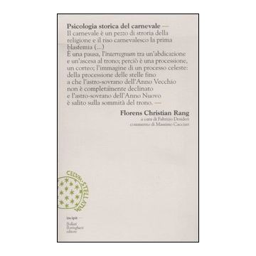 Psicologia storica del carnevale