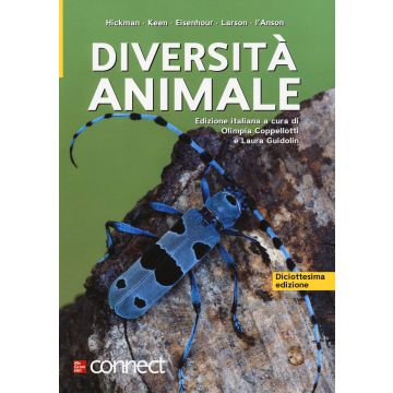 Hickman Diversita animale 18/ed 2020 mcgraw hill