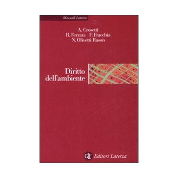 Diritto dell'ambiente 4/ed.