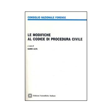 Le modifiche al codice di procedura civile
