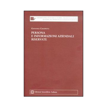 Persona e informazioni aziendali riservate