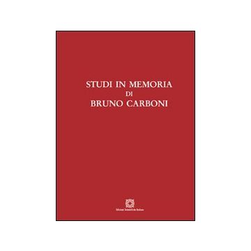 Studi in memoria di Bruno Carboni